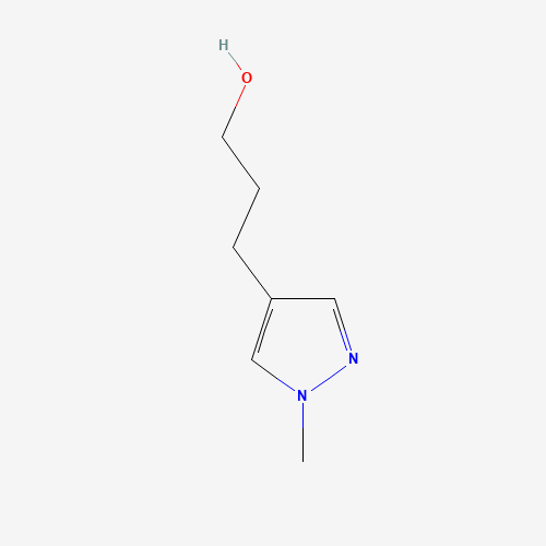 3-(1-methylpyrazol-4-yl)propan-1-ol (CAS: 192661-38-4) - Related Chemical Product