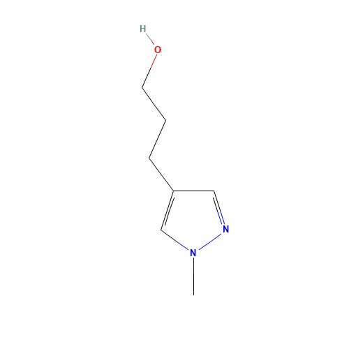 3-(1-methylpyrazol-4-yl)propan-1-ol (CAS: 192661-38-4) - Related Chemical Product