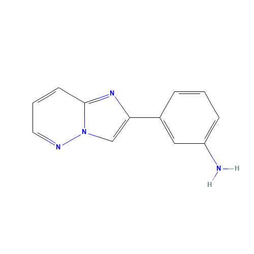 3-imidazo[1,2-b]pyridazin-2-ylaniline (CAS: 1149381-78-1) - Related Chemical Product