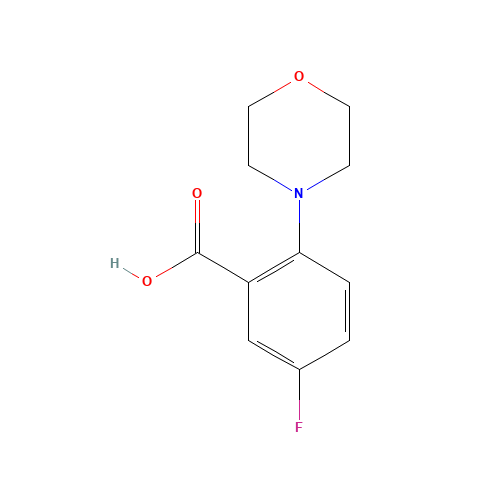 5-fluoro-2-morpholin-4-ylbenzoic acid (CAS: 1096880-75-9) - Related Chemical Product