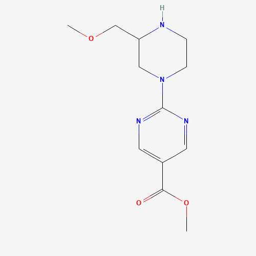 methyl 2-[3-(methoxymethyl)piperazin-1-yl]pyrimidine-5-carboxylate (CAS: 1035271-53-4) - Related Chemical Product