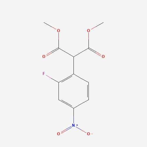 dimethyl 2-(2-fluoro-4-nitrophenyl)propanedioate (CAS: 188975-47-5) - Related Chemical Product