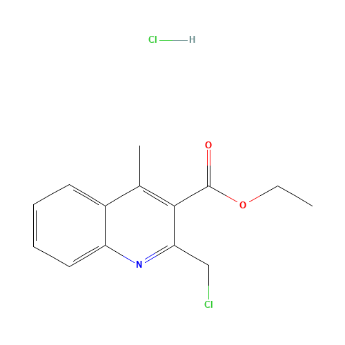 ethyl 2-(chloromethyl)-4-methylquinoline-3-carboxylate;hydrochloride (CAS: 1009306-52-8) - Related Chemical Product
