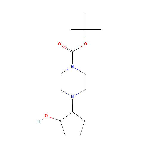 tert-butyl 4-(2-hydroxycyclopentyl)piperazine-1-carboxylate (CAS: 1267023-34-6) - Related Chemical Product