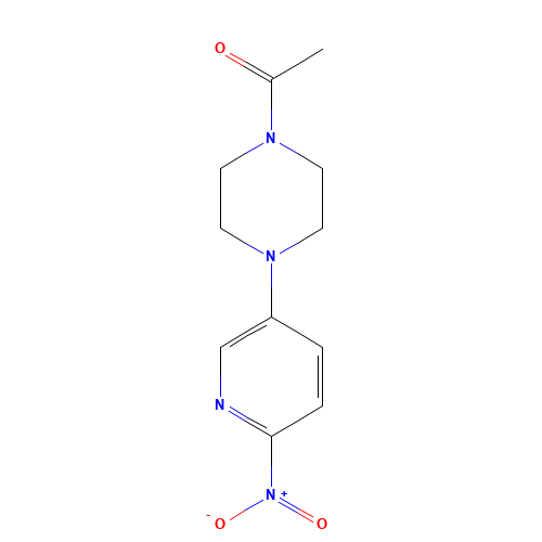 1-[4-(6-nitropyridin-3-yl)piperazin-1-yl]ethanone (CAS: 852225-20-8) - Related Chemical Product