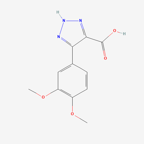 5-(3,4-dimethoxyphenyl)-2H-triazole-4-carboxylic acid (CAS: 716361-81-8) - Related Chemical Product