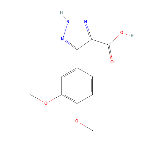 5-(3,4-dimethoxyphenyl)-2H-triazole-4-carboxylic acid (CAS: 716361-81-8) - Related Chemical Product