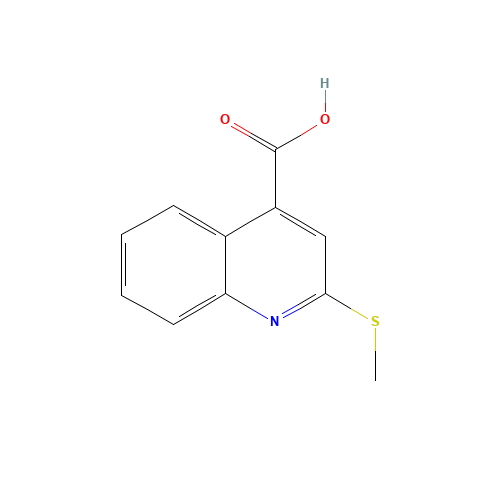 2-methylsulfanylquinoline-4-carboxylic acid (CAS: 288151-58-6) - Related Chemical Product
