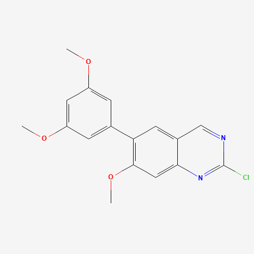 2-chloro-6-(3,5-dimethoxyphenyl)-7-methoxyquinazoline (CAS: 1538605-42-3) - Related Chemical Product