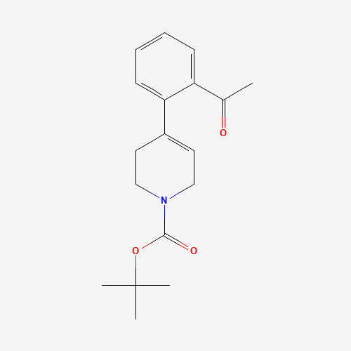 tert-butyl 4-(2-acetylphenyl)-3,6-dihydro-2H-pyridine-1-carboxylate (CAS: 255050-90-9) - Related Chemical Product