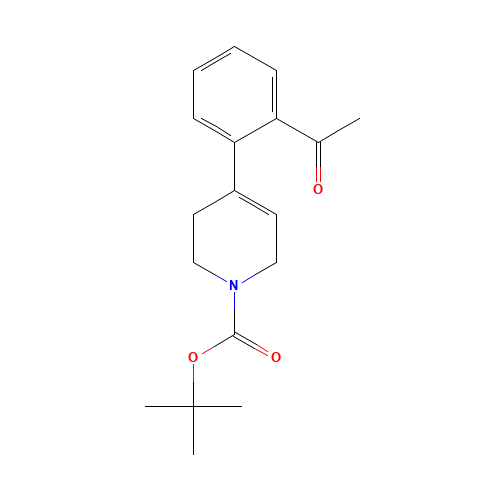 tert-butyl 4-(2-acetylphenyl)-3,6-dihydro-2H-pyridine-1-carboxylate (CAS: 255050-90-9) - Related Chemical Product