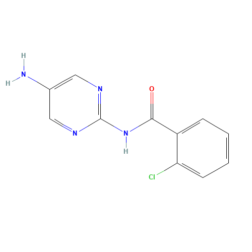 N-(5-aminopyrimidin-2-yl)-2-chlorobenzamide (CAS: 331808-81-2) - Related Chemical Product