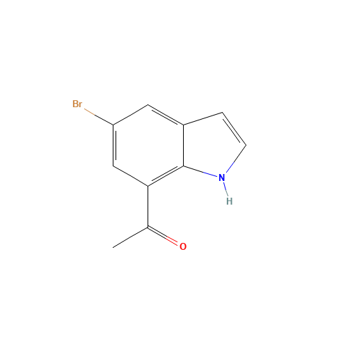1-(5-bromo-1H-indol-7-yl)ethanone (CAS: 1253789-74-0) - Related Chemical Product