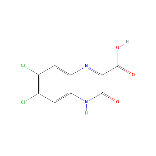 6,7-dichloro-3-oxo-4H-quinoxaline-2-carboxylic acid (CAS: 75294-00-7) - Related Chemical Product