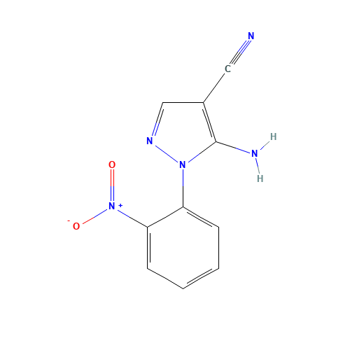 5-amino-1-(2-nitrophenyl)pyrazole-4-carbonitrile (CAS: 65973-69-5) - Related Chemical Product