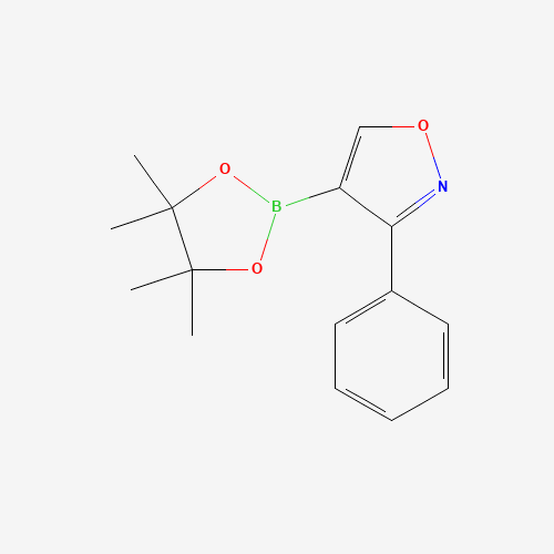 3-phenyl-4-(4,4,5,5-tetramethyl-1,3,2-dioxaborolan-2-yl)-1,2-oxazole (CAS: 374715-23-8) - Related Chemical Product