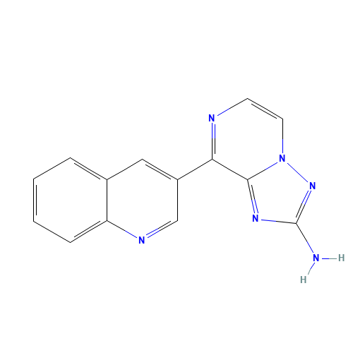 8-quinolin-3-yl-[1,2,4]triazolo[1,5-a]pyrazin-2-amine (CAS: 1360612-74-3) - Related Chemical Product