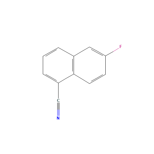 6-fluoronaphthalene-1-carbonitrile (CAS: 59080-30-7) - Related Chemical Product