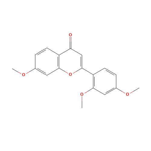 2-(2,4-dimethoxyphenyl)-7-methoxychromen-4-one (CAS: 7578-51-0) - Related Chemical Product