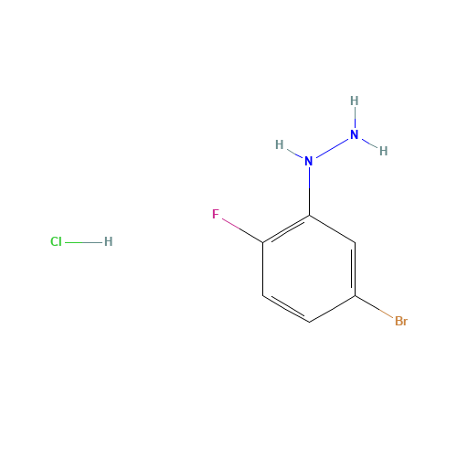 (5-bromo-2-fluorophenyl)hydrazine;hydrochloride (CAS: 214916-08-2) - Related Chemical Product