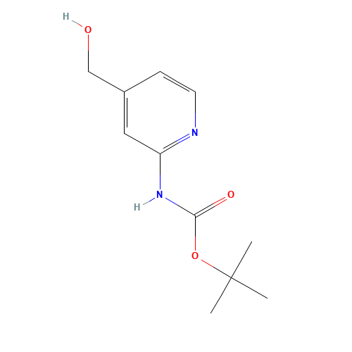 tert-butyl N-[4-(hydroxymethyl)pyridin-2-yl]carbamate (CAS: 304873-62-9) - Related Chemical Product