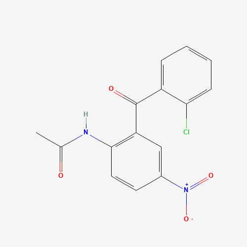 N-[2-(2-chlorobenzoyl)-4-nitrophenyl]acetamide (CAS: 631861-76-2) - Related Chemical Product