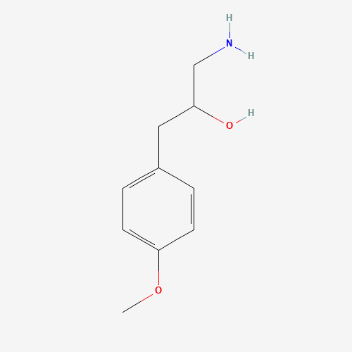 1-amino-3-(4-methoxyphenyl)propan-2-ol (CAS: 845910-14-7) - Chemical Structure and Molecular Formula 