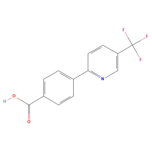 4-[5-(trifluoromethyl)pyridin-2-yl]benzoic acid (CAS: 223127-47-7) - Related Chemical Product