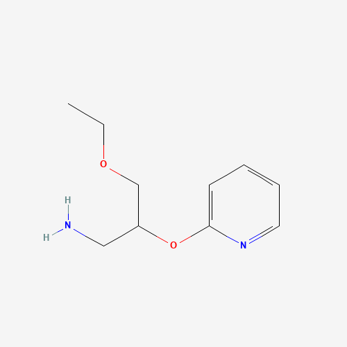 3-ethoxy-2-pyridin-2-yloxypropan-1-amine (CAS: 1448713-03-8) - Related Chemical Product