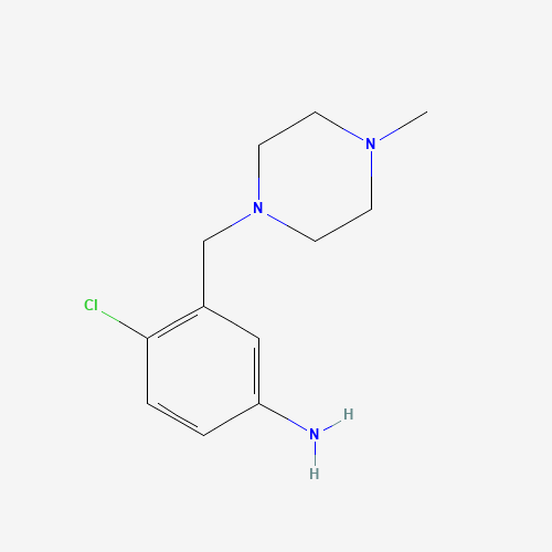 4-chloro-3-[(4-methylpiperazin-1-yl)methyl]aniline (CAS: 769961-12-8) - Related Chemical Product