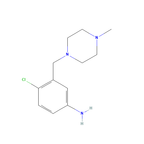 4-chloro-3-[(4-methylpiperazin-1-yl)methyl]aniline (CAS: 769961-12-8) - Related Chemical Product