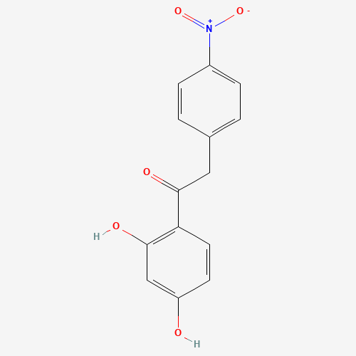 1-(2,4-dihydroxyphenyl)-2-(4-nitrophenyl)ethanone (CAS: 15485-63-9) - Related Chemical Product