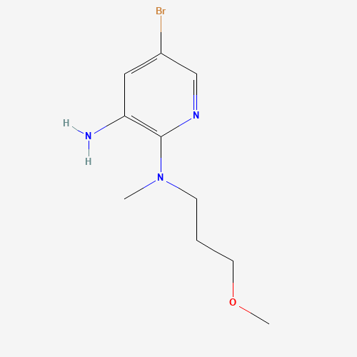 5-bromo-2-N-(3-methoxypropyl)-2-N-methylpyridine-2,3-diamine (CAS: 1259440-11-3) - Related Chemical Product