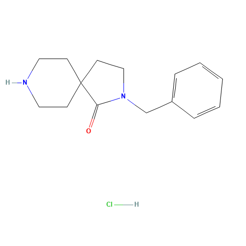 2-benzyl-2,8-diazaspiro[4.5]decan-1-one;hydrochloride (CAS: 1070166-08-3) - Related Chemical Product