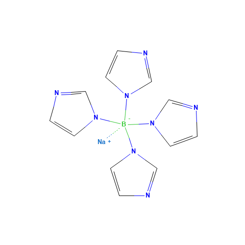 sodium;tetra(imidazol-1-yl)boranuide (CAS: 68146-65-6) - Related Chemical Product