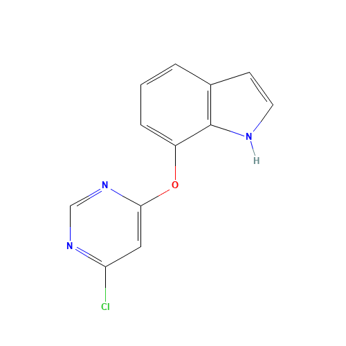 7-(6-chloropyrimidin-4-yl)oxy-1H-indole (CAS: 862270-78-8) - Related Chemical Product