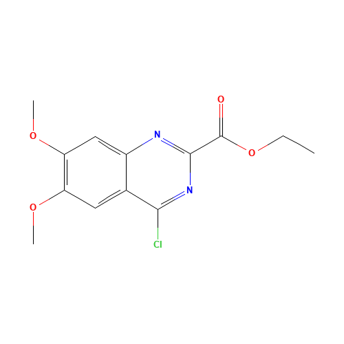 ethyl 4-chloro-6,7-dimethoxyquinazoline-2-carboxylate (CAS: 1189105-82-5) - Related Chemical Product