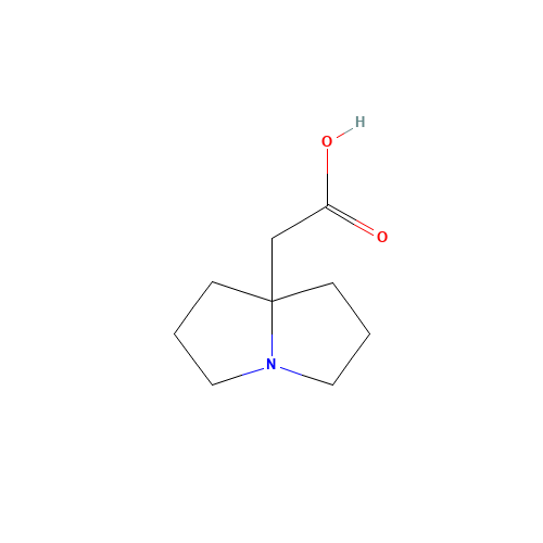 2-(1,2,3,5,6,7-hexahydropyrrolizin-8-yl)acetic acid (CAS: 94794-30-6) - Related Chemical Product