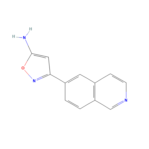 3-isoquinolin-6-yl-1,2-oxazol-5-amine (CAS: 1105710-01-7) - Related Chemical Product
