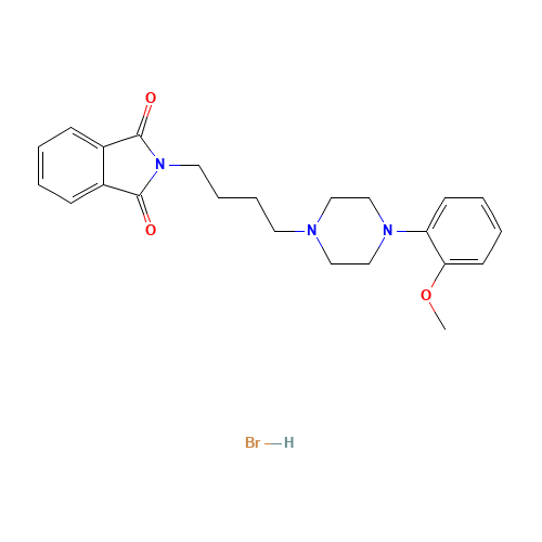 2-[4-[4-(2-methoxyphenyl)piperazin-1-yl]butyl]isoindole-1,3-dione;hydrobromide (CAS: 115338-32-4) - Related Chemical Product