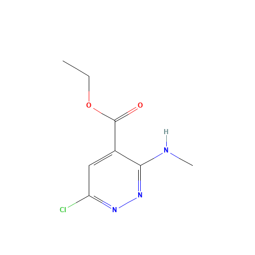 ethyl 6-chloro-3-(methylamino)pyridazine-4-carboxylate (CAS: 1073129-68-6) - Related Chemical Product
