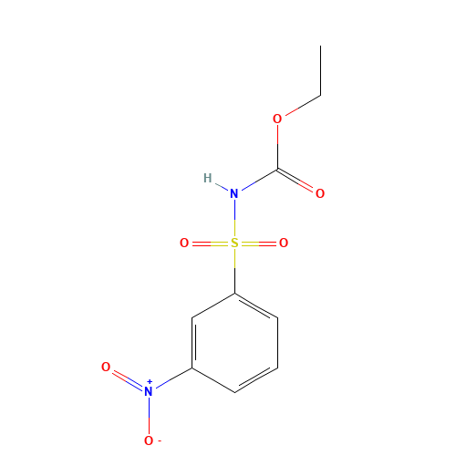 ethyl N-(3-nitrophenyl)sulfonylcarbamate (CAS: 22819-24-5) - Related Chemical Product