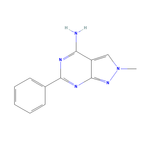 2-methyl-6-phenylpyrazolo[3,4-d]pyrimidin-4-amine (CAS: 1224256-30-7) - Related Chemical Product