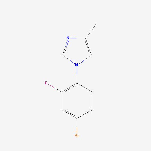 1-(4-bromo-2-fluorophenyl)-4-methylimidazole (CAS: 1241675-16-0) - Related Chemical Product