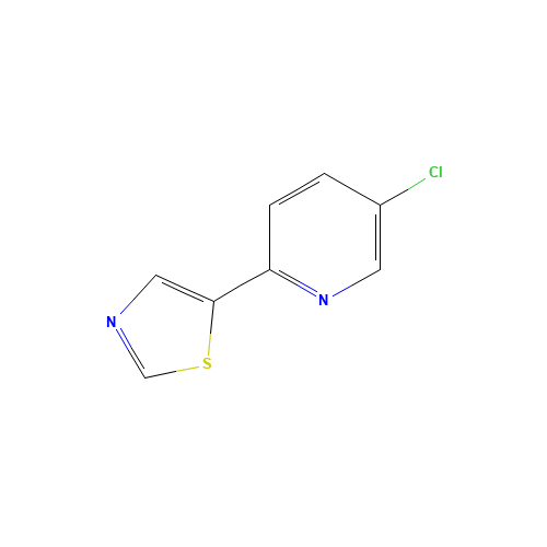 5-(5-chloropyridin-2-yl)-1,3-thiazole (CAS: 1190219-55-6) - Related Chemical Product