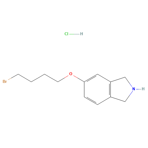 5-(4-bromobutoxy)-2,3-dihydro-1H-isoindole;hydrochloride (CAS: 1007455-17-5) - Related Chemical Product
