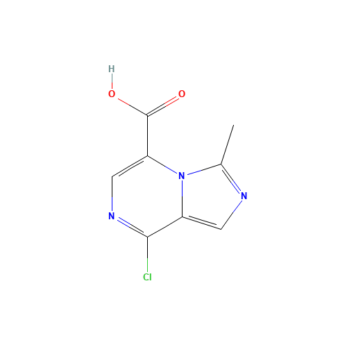 8-chloro-3-methylimidazo[1,5-a]pyrazine-5-carboxylic acid (CAS: 1195989-75-3) - Related Chemical Product