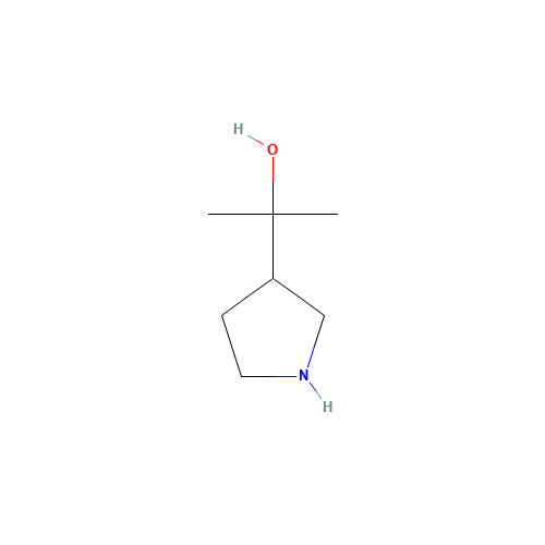2-pyrrolidin-3-ylpropan-2-ol (CAS: 351369-41-0) - Related Chemical Product