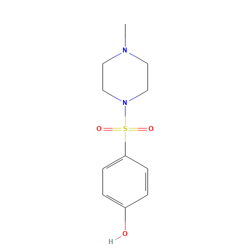 4-(4-methylpiperazin-1-yl)sulfonylphenol (CAS: 117209-61-7) - Related Chemical Product