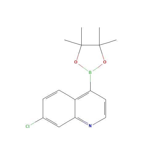 7-chloro-4-(4,4,5,5-tetramethyl-1,3,2-dioxaborolan-2-yl)quinoline (CAS: 871125-83-6) - Related Chemical Product